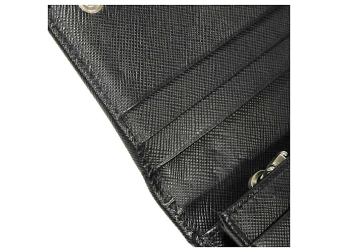 Prada Saffiano Long Wallet Schwarz - Ansicht 12