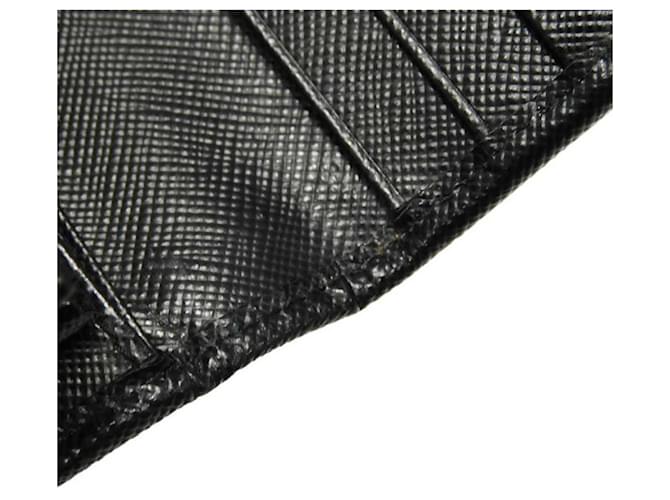 Prada Saffiano Long Wallet Schwarz - Ansicht 14