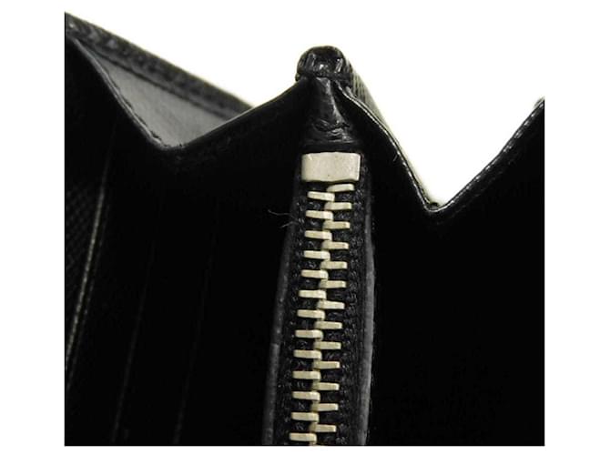 Prada Saffiano Long Wallet Schwarz - Ansicht 18