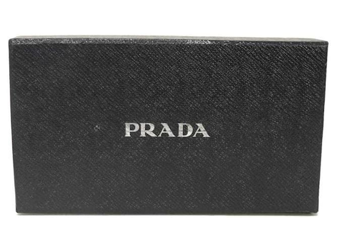 Prada Saffiano Long Wallet Schwarz - Ansicht 30
