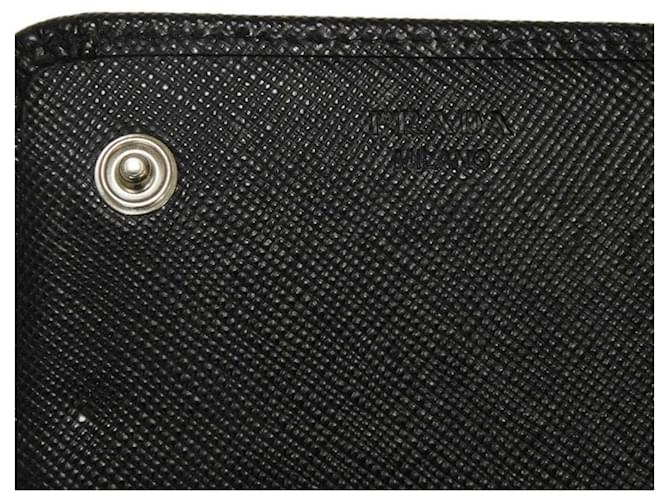 Prada Saffiano Long Wallet Schwarz - Ansicht 7