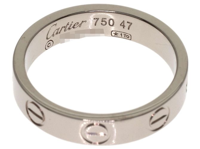 Cartier Mini Love Ring aus 18K Weißgold - Ansicht 4