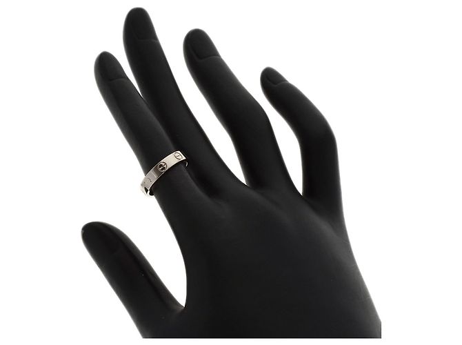 Cartier Mini Love Ring aus 18K Weißgold - Ansicht 5