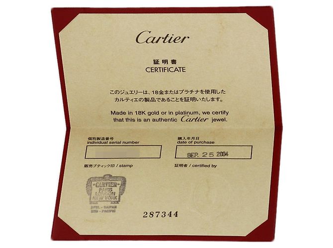 Cartier Mini Love Ring aus 18K Weißgold - Ansicht 6