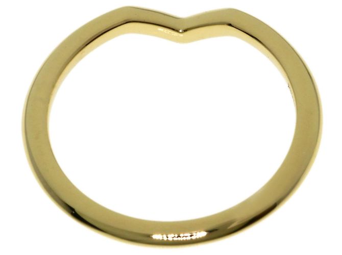 Anel V-Band Tiffany & Co. em ouro amarelo 18K - vista 4