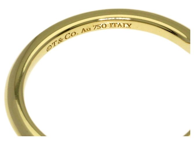 Anel V-Band Tiffany & Co. em ouro amarelo 18K - vista 5