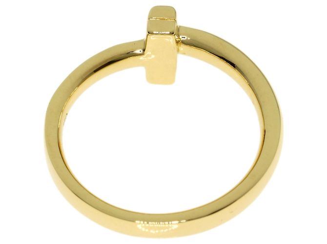 Tiffany T Anello T One Narrow Band di Tiffany & Co. in oro giallo 18K - vista 4