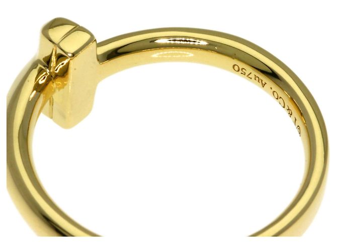 Tiffany T Anello T One Narrow Band di Tiffany & Co. in oro giallo 18K - vista 7