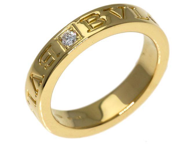 Bulgari Bvlgari Double Logo 1P Diamant Ring - Ansicht 2