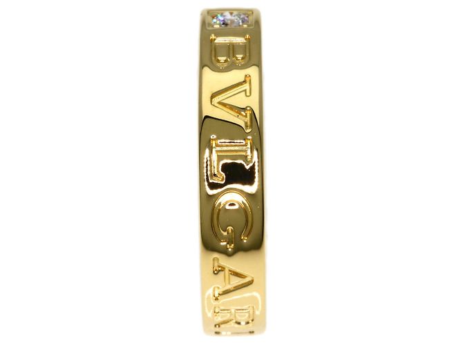Bulgari Bvlgari Double Logo 1P Diamant Ring - Ansicht 3