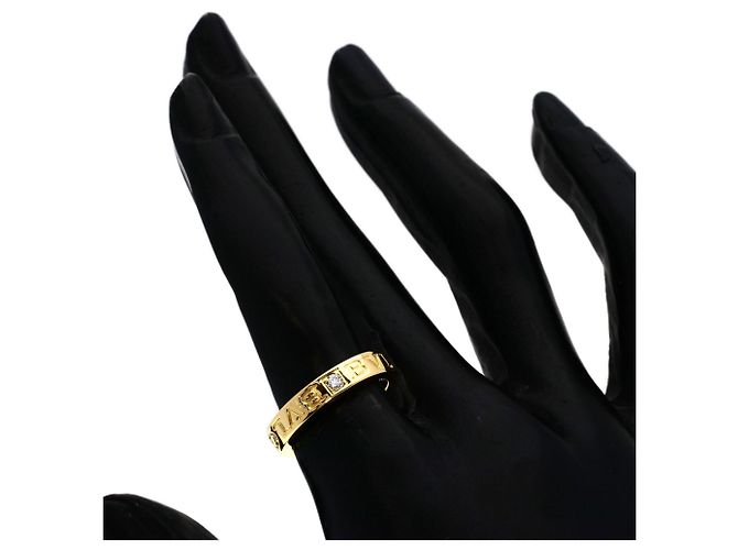 Bulgari Bvlgari Double Logo 1P Diamant Ring - Ansicht 6