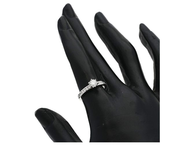 Tiffany & Co. Platin-Diamant-Ring - Ansicht 7