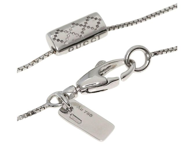 Colar Diamantissima em ouro branco 18K da Gucci - vista 2