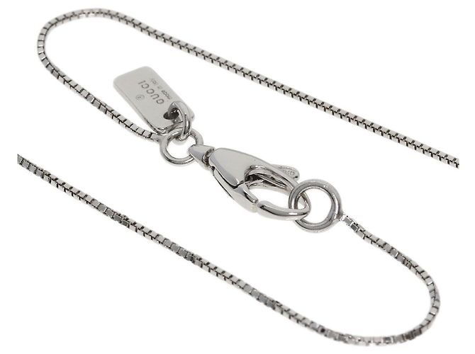 Colar Diamantissima em ouro branco 18K da Gucci - vista 3