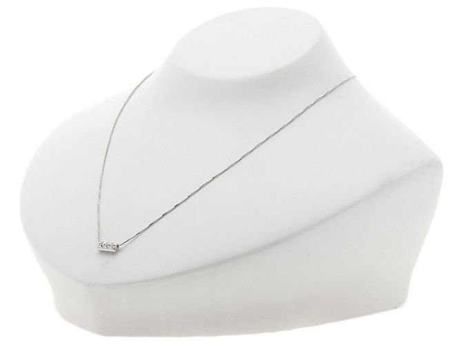 Colar Diamantissima em ouro branco 18K da Gucci - vista 4