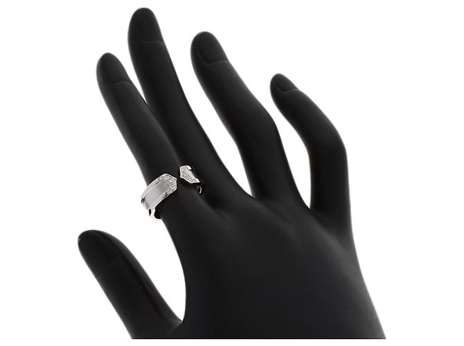 Cartier C2 SM Diamantring aus 18K Weißgold - Ansicht 6