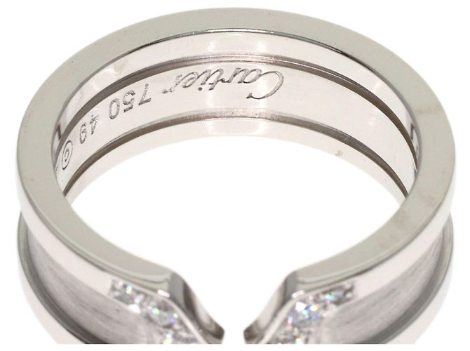 Cartier C2 SM Diamantring aus 18K Weißgold - Ansicht 8