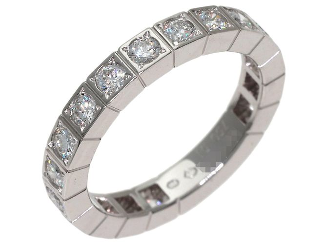 Anello Lanieres Full Diamond in oro bianco 18K Cartier - vista 2