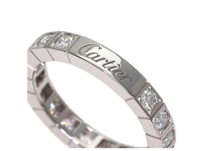 Anello Lanieres Full Diamond in oro bianco 18K Cartier - vista 5