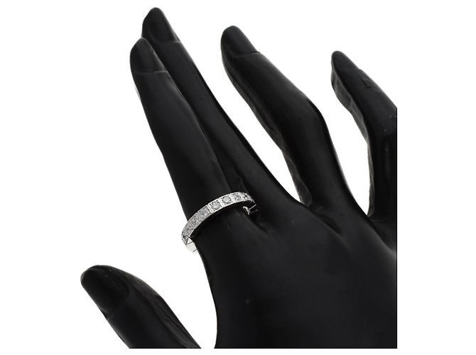 Anello Lanieres Full Diamond in oro bianco 18K Cartier - vista 6
