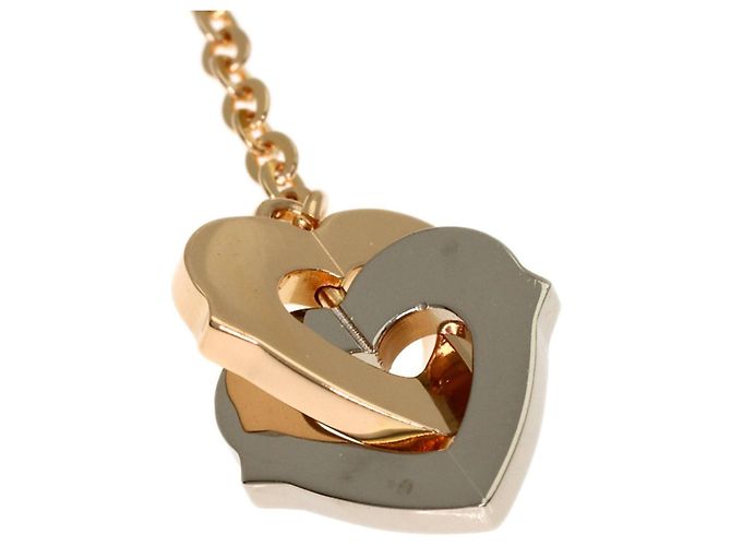 Orecchini Double Heart in oro rosa 18K Cartier - vista 6