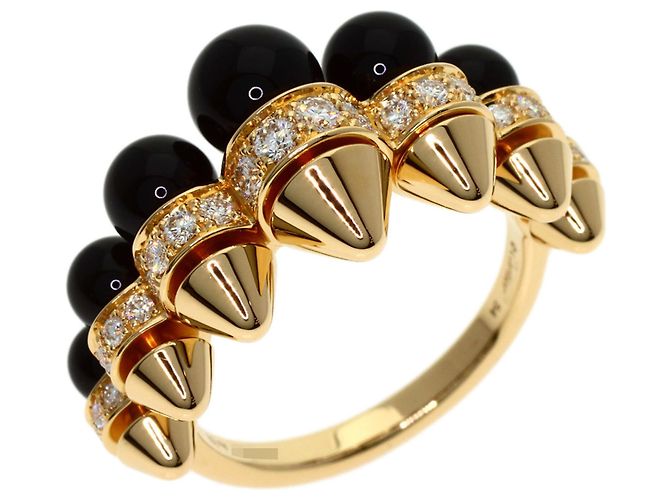 Anello Cartier Clash de Onyx Diamond - vista 2