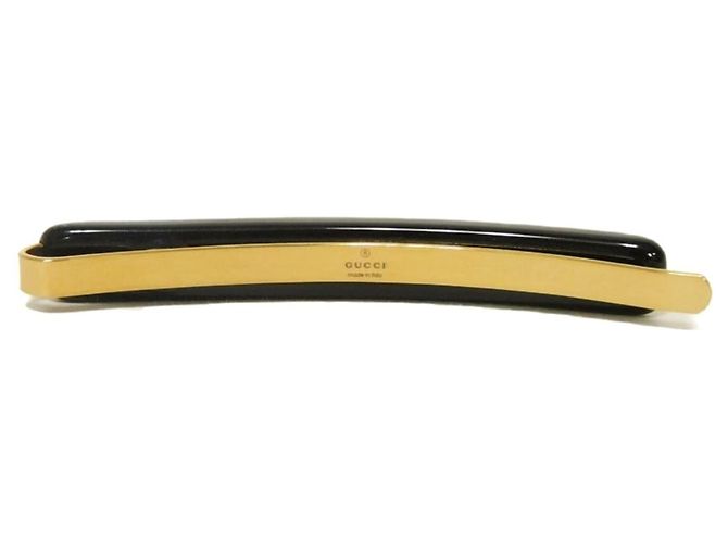 Barrette Gucci nera con strass Nero - vista 3
