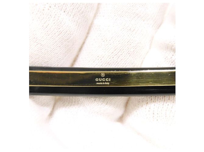Barrette Gucci nera con strass Nero - vista 7