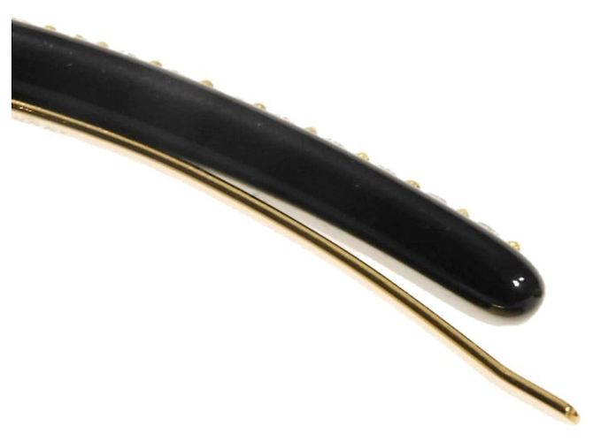 Barrette Gucci nera con strass Nero - vista 9