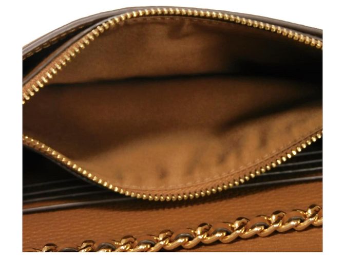 Borsa a tracolla con catena Tory Burch Pretender Marrone - vista 12