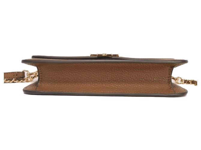 Borsa a tracolla con catena Tory Burch Pretender Marrone - vista 17