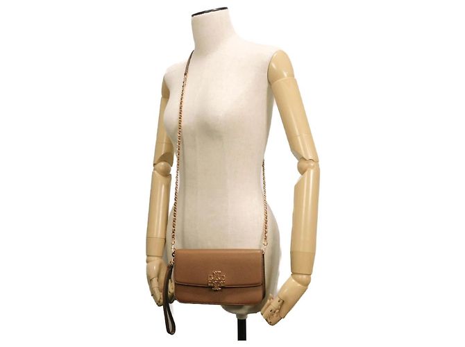 Borsa a tracolla con catena Tory Burch Pretender Marrone - vista 2