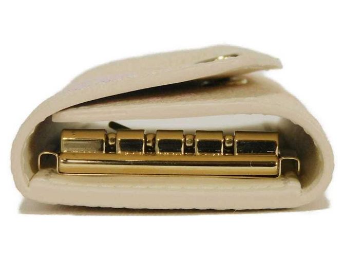 Louis Vuitton Multicles 4 Schlüsseletui Beige Monogramm - Ansicht 12