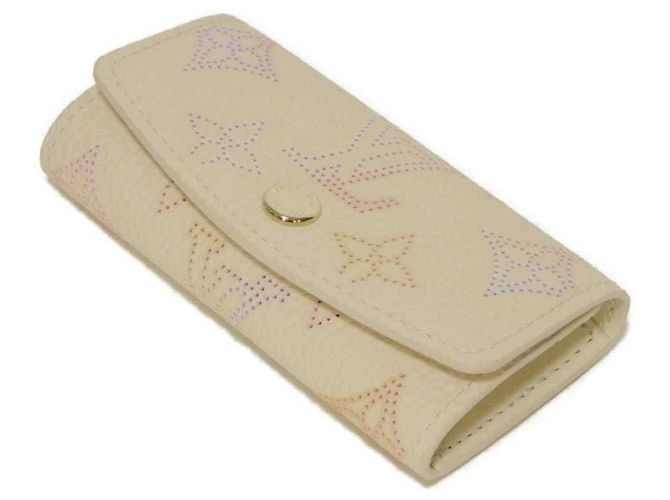 Louis Vuitton Multicles 4 Schlüsseletui Beige Monogramm - Ansicht 4