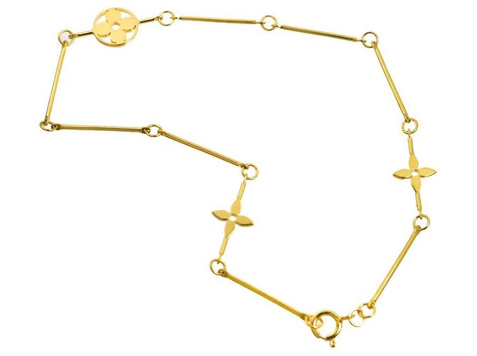 Cavigliera Louis Vuitton D'oro - vista 3