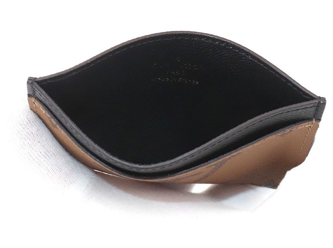 Tarjetero Monogram Reverse Louis Vuitton Castaño Negro Monograma - vista 6