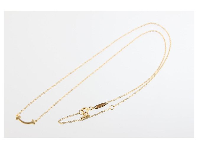Collana Tiffany & Co. T Smile Mini Oro Giallo D'oro - vista 4