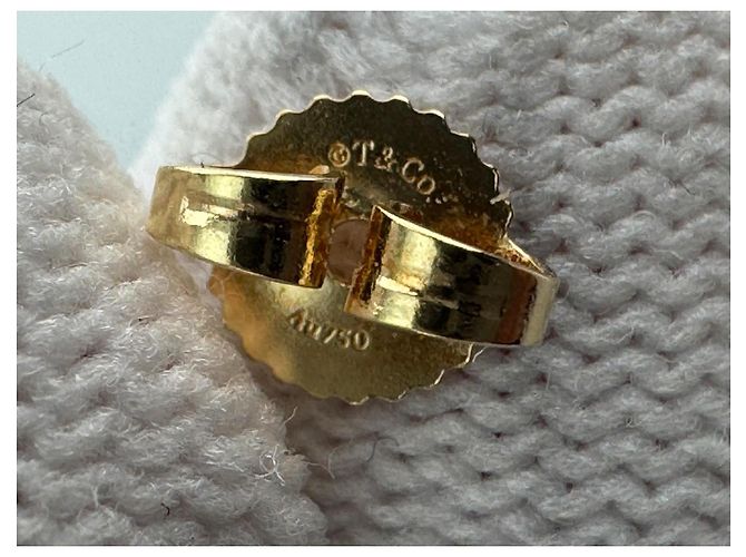 Tiffany & Co. Orecchini T Smile Mini Oro Giallo D'oro - vista 10