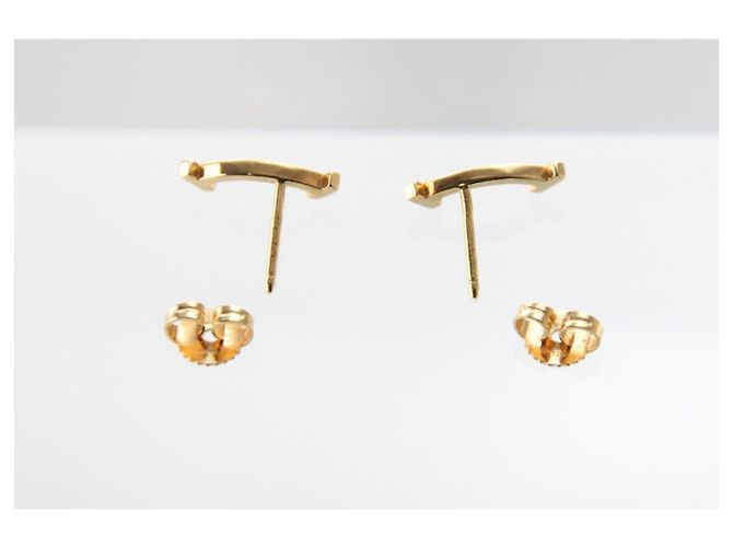 Tiffany & Co. Orecchini T Smile Mini Oro Giallo D'oro - vista 5