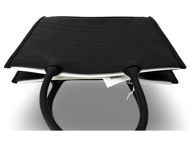 Borsa tote Christian Dior in pelle nera Nero - vista 11