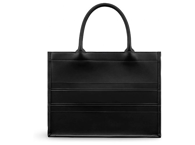 Borsa tote Christian Dior in pelle nera Nero - vista 2