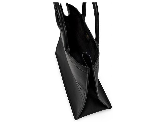Borsa tote Christian Dior in pelle nera Nero - vista 8
