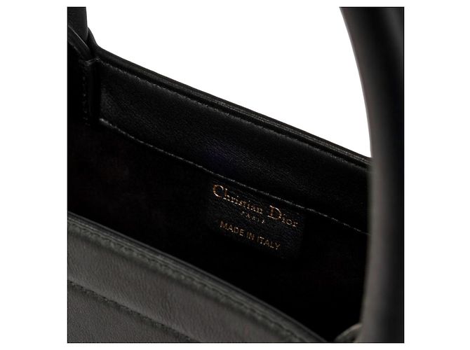 Borsa tote Christian Dior in pelle nera Nero - vista 9