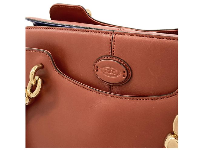 Borsa Sera di Tod's in pelle marrone - vista 10
