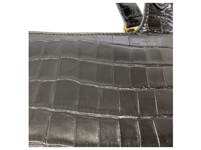 Borsa a 2 modi in pelle goffrata Salvatore Ferragamo Nero - vista 11