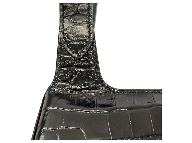Borsa a 2 modi in pelle goffrata Salvatore Ferragamo Nero - vista 16