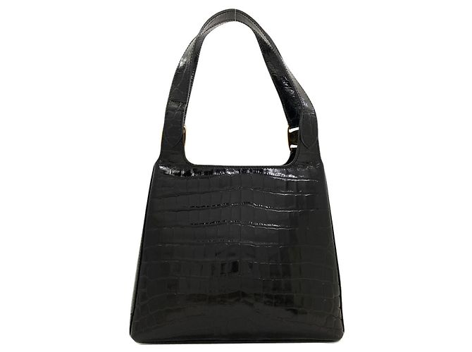 Borsa a 2 modi in pelle goffrata Salvatore Ferragamo Nero - vista 2