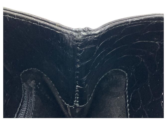 Borsa a 2 modi in pelle goffrata Salvatore Ferragamo Nero - vista 9