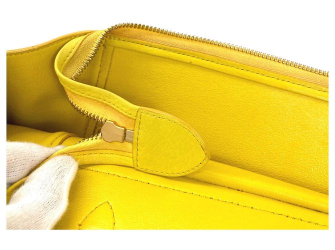 Céline Borsa Celine Belt Bag Mini 2-Way Giallo - vista 13