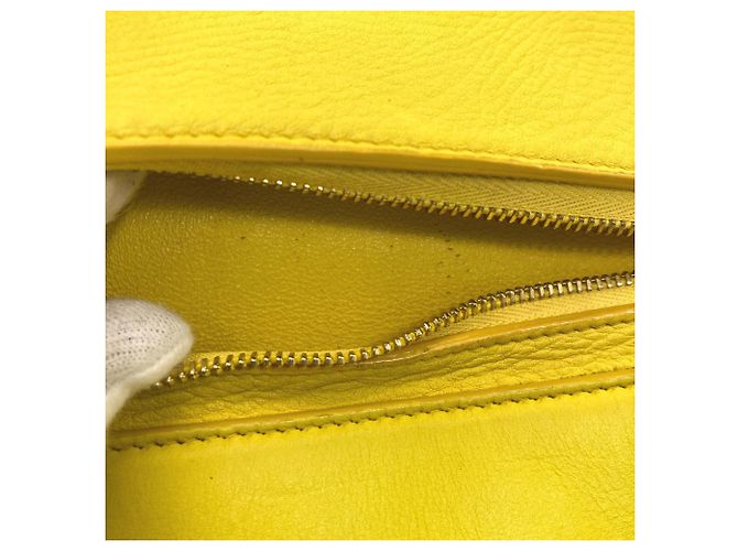 Céline Borsa Celine Belt Bag Mini 2-Way Giallo - vista 15